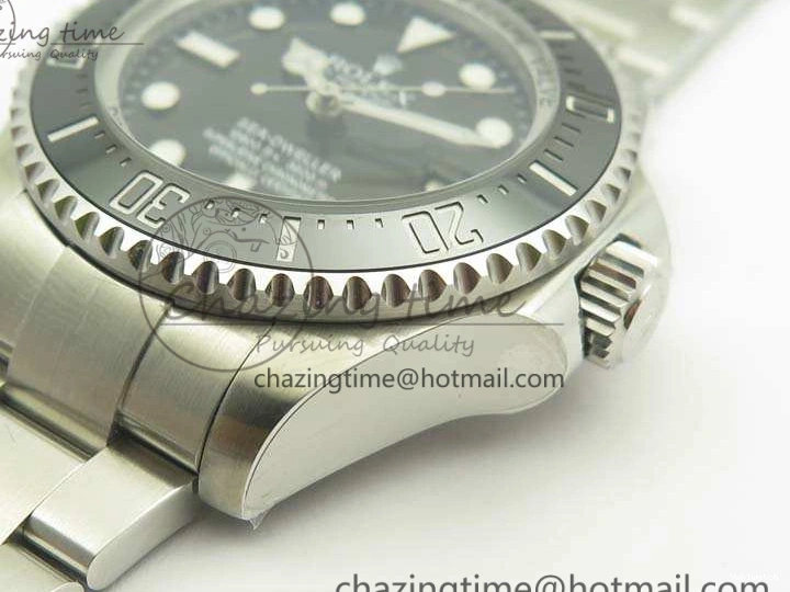 SH3135 116660 1:1 Bracelet Edition ARF Best DEEPSEA Case And SS Black 904L Sea-Dweller 0324